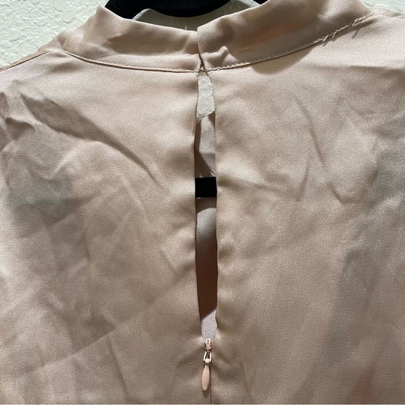 NWT ASTR the label Valencia top in blush size XS formal office elegant - Picture 9 of 11